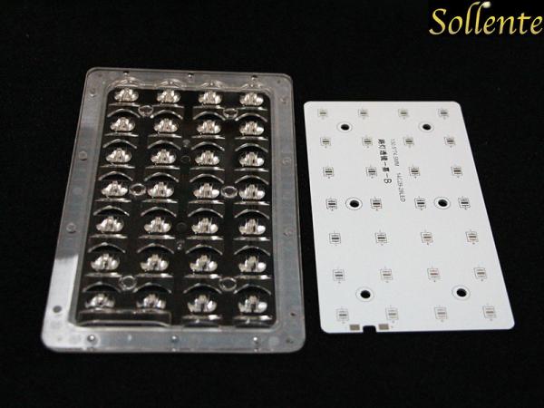Buy cheap Cree XTE LED Street Light Components , 28W Led Road Light lens for XPG from wholesalers