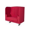 Buy cheap Space Saving Theater Room Chairs , Theater Lounge Chairs Row LED Side Light Digit from wholesalers