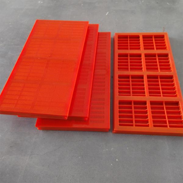 Quality Mining Machine Parts WS85 PU Tension Screen Mesh Corrosion / Oil Resistant for sale