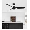 Buy cheap Zhongpai simple design hot selling abs blade ac motor ceiling fan without light from wholesalers