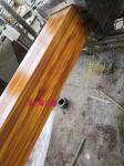 Walnut Wood Colour FRP Pultruded Tube Non Magnetic Easy To Install
