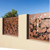 Buy cheap Fencing Panels Decorative Laser Cut Metal Outdoor Privacy Screen product