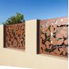 Buy cheap Decoration Powder Coating Garden Fence Security Fence 2-10mm Laser Cut Decorative Outdoor Privacy fence from wholesalers