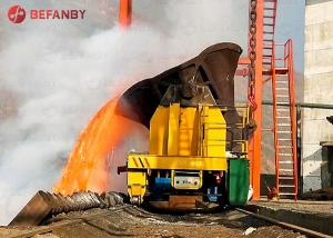 Wholesale Hot Metal Ladle Transfer 10 Ton Trolley Flatbed On Rail from china suppliers