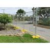 Buy cheap Iron Wire Material Builders Temporary Fencing Round Frame Pipe 38MM 60X150MM Mesh Size from wholesalers