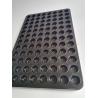 Buy cheap 96 Cups Pudding Non-Stick Silicon 1.0mm Al-Steel Divided Baking Pan from wholesalers