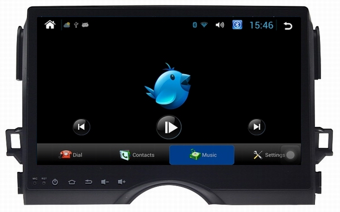 Ouchuangbo android 4.2 Toyota Reiz 2013 stereo car DVD gps radio stereo navi support 1024*600 capacitive screen