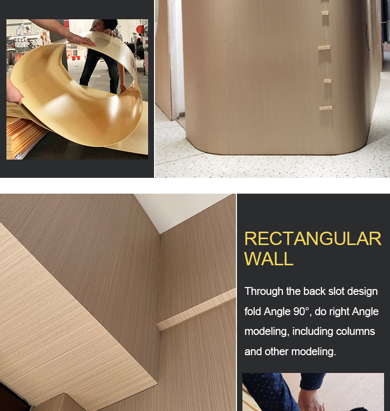 Modern Luxury Interior Decoration Wood Veneer Wall Panel 5mm 8mm
