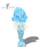 40cm Children Mascot Stuffed Toys Mermaid Stuffed Animal Sea Blue Hair
