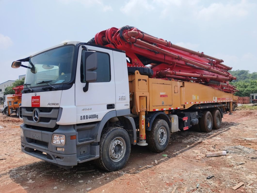 S Any Used Concrete Pump Truck 56 Meters 19 Years Old, New Condition, Good Price