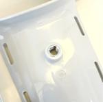 ABS Material Leg Holder White Color For Gynecology Bed Table For Hospitals