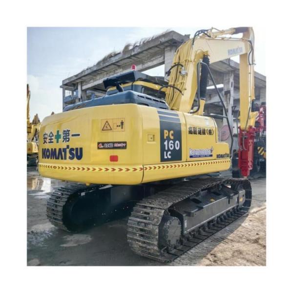 Buy cheap 2200 Working Hours Used Komatsu PC160-7 Crawler Excavator with 0.65m3 Bucket Capacity from wholesalers