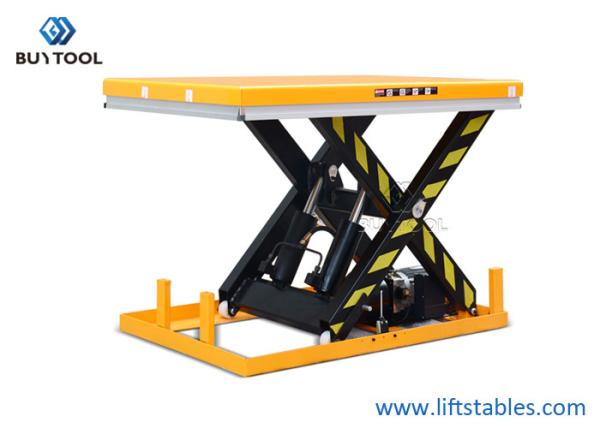 Buy cheap 2.2kw Stationary Scissor Electric Lift Tables Hydraulic 2000×850MM Ce Approved from wholesalers