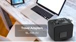 Mini Size Universal Travel Adaptor / International Power Adapter For Business