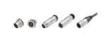 M12 right angle Panel mount Male Female automative 5 pin solder waterproof