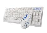 Buy cheap 104 Key Ergonomic Wireless Keyboard And Mouse Combo With Nano USB Receiver  from wholesalers