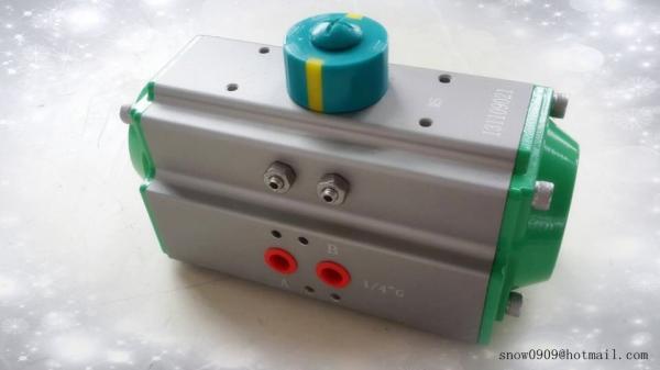 XM series double action and single action pneumatic rotary actuator control
