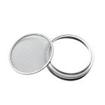 70mm Mason Sprouting Jar Lids Mesh Cap Screen Strainer Filter