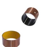 Steel Back POM Bushing Acetal Resin Composite Plain POM Bearing