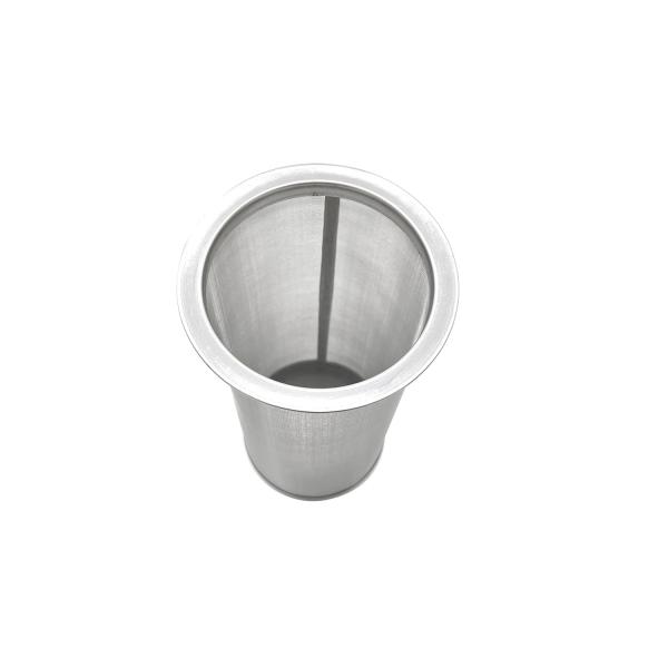 Buy cheap 300 Micron Stainless Steel 8*15cm Mesh Grain Basket from wholesalers