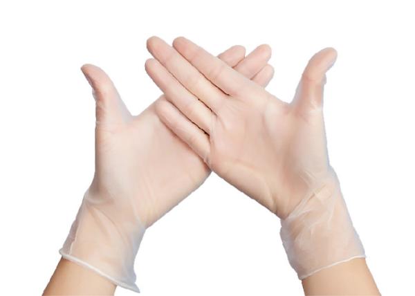 Buy cheap Clear PVC Work Gloves , Protective Powder Free Disposable PVC Gloves from wholesalers