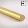 Buy cheap Smooth Surface 1000mm Length Shining Brass Rods C3800 For Decoration from wholesalers