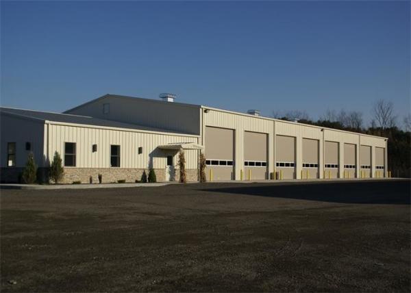 Buy cheap Long Life Span Rigid Frame Industry Prefabricated Metal Structural Workshop Project from wholesalers