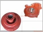 Casting Process Electric Slurry Pump Parts Wear Resistant OEM / ODM Available
