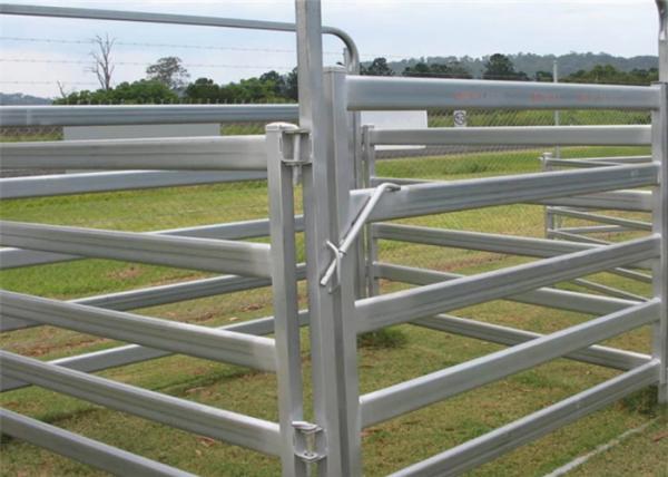 Buy cheap Livestock Equipment Cattle Yard Panel Height 1.8m Low Carbon Steel Corral Fence from wholesalers