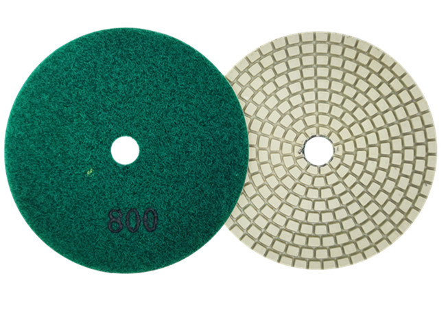 4 Inch Marble Granite Tile Wet Stone Diamond Resin Polishing Pads 3mm