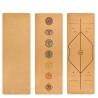 Buy cheap Cork Material Yoga Mat, Workout mat, Patterned Design Cork Yoga Mat, ECO-Friendly Yoga Mat,Gym Mat from wholesalers