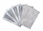 Non Woven Disposable Medical Mask Antibacterial , Face Mask With Carbon Filter