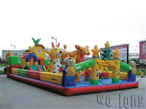 Buy cheap hot promotion commercial weini inflatable castle from wholesalers