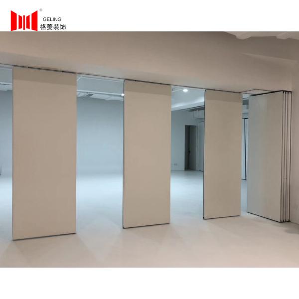 Buy cheap 38-45db Sound Proof Sliding Wall Divider Panels 38kg/M2 from wholesalers