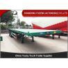 Buy cheap BPW Axle 40ft Heavy Duty Flatbed Trailer With Super Single Tire Air Suspension from wholesalers