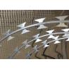 Buy cheap Clips Hot Dip Galvanized Razor Barbed Wire For Anti Piracy Security Fence from wholesalers