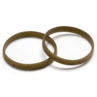 Buy cheap Festival Embossed Silicone Bracelets Custom Printed Engraved Silicone Bracelets product