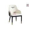 Buy cheap High Back Wooden Dining Room Chairs Dual Color Luxury Oversize For Hotel / VIP Room from wholesalers