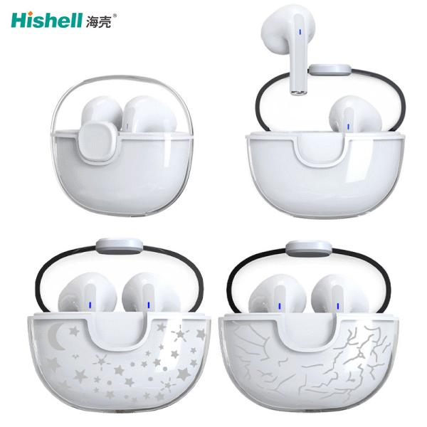 Buy cheap Ultraportable 35mAh Buds Bluetooth Earphones IPX5 F70 With Transparent Cabin from wholesalers