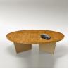 Buy cheap 1000mm Italian Coffee Table 45cm Pine Round Couchtisch from wholesalers
