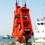 Q345 / Q235 Materials Orange Peel Hydraulic Clamshell Bucket