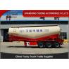 Buy cheap 60 ton Bulk Cement Tanker Trailer transport powder, silos cement trailer from wholesalers