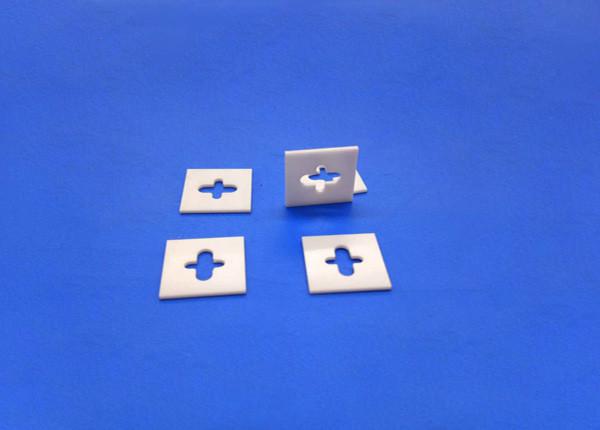 1 Inch Zirconia Square Ceramic Thermal Insulation Standoffs And Spacers For Heat