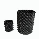 Round 15cm High Durable 1.5 Gallon Plastic 0.7mm PP Air Pruning Pots