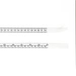 Wintape 60-Inch PE Non-PVC Measuring Meter Without Metal Ends White Flat Surface