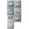 Buy cheap Cartoon A5 melamine Children Dinner Set Monster Printed from wholesalers