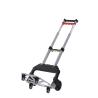 Buy cheap 68kg Telescopic Foldable Cart Trolley TPR Wear resist Wheel Folding Luggage Trolley from wholesalers