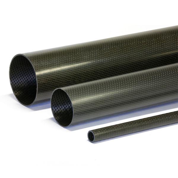 Buy cheap Lightweight and Versatile Carbon Fiber Tube with 3K Twill Plain Weave and UV Resistance from wholesalers