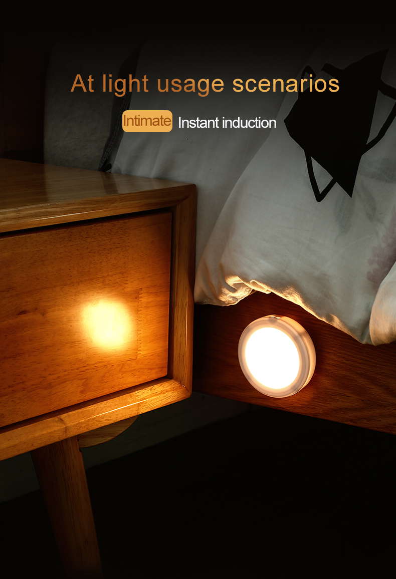 PIR Body Motion Sensor Activated Wall Light Night Light Induction Lamp Closet Corridor Cabinet led Sensor Light