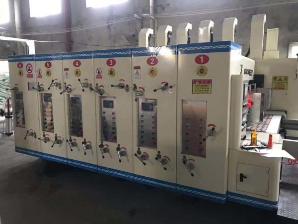 Buy cheap Industrial Carton Corrugated Flexo Printing Machine Inline Folder Gluer from wholesalers